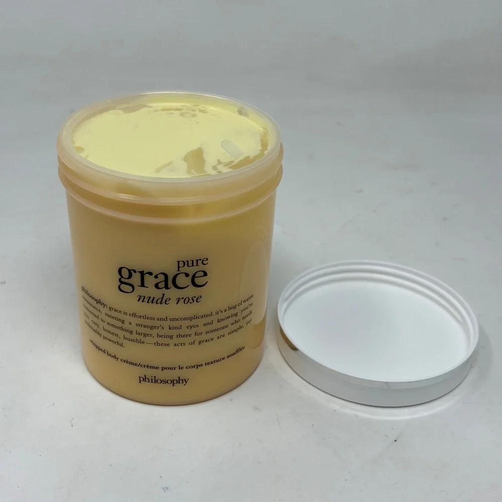 Philosophy Pure Grace Nude Rose Whipped Body Creme 16 fl oz Moisturizer New